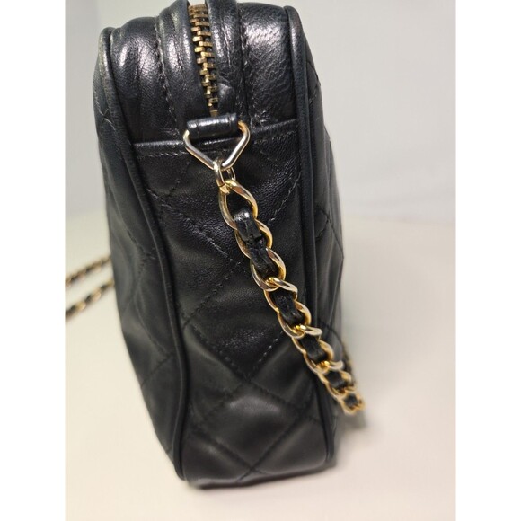 Coco Chanel Black Quilted Leather Iconic Handbag - Picture 4 of 16